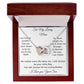 Interlocking Hearts Necklace for My loving Mom