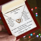 Interlocking Hearts Necklace for My loving Mom