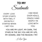 To My Soulmate Forever Love Necklace * with CZ clear earrings